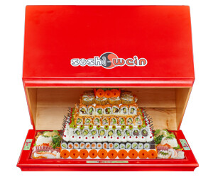 Produktbild von Sushi-Torte 2 (mit Sashimi)