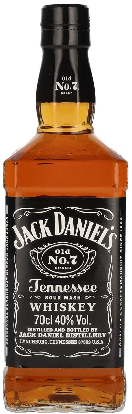 Produktbild von Jack Daniels Flasche 0,7