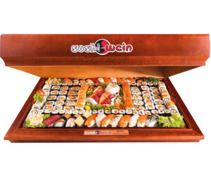 Produktbild von Sushi-Box 4 (mit Sashimi, Tempura & Vegetarisch)